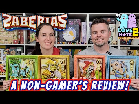 Zaberias Board Game - A Non-Gamer's Review! Love 2 Hate #boardgames Review