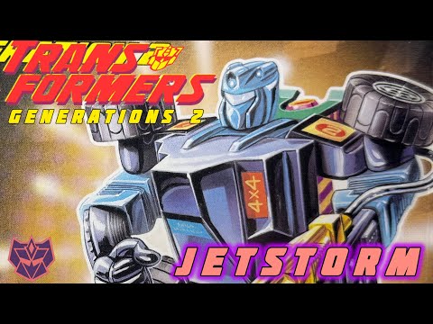 Transformers G2 Robots in disguise Decepticon Jetstorm 4K video review
