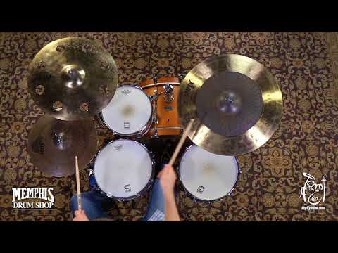 Used Sabian 20" HHX Evolution O-Zone Crash Cymbal - Brilliant - 1745g (U12000XEB-1050718N)