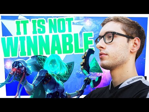 Bjergsen - IT IS NOT WINNABLE?!