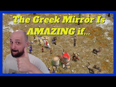 BOTH GO AGGRO! | 1v1 Zeus vs Poseidon #aom #ageofempires