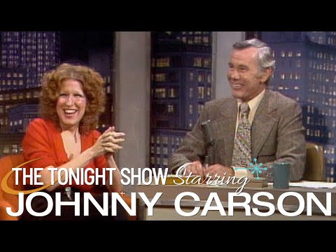 Johnny Tells Bette Midler She’s Going To Be a Big Star | Carson Tonight Show