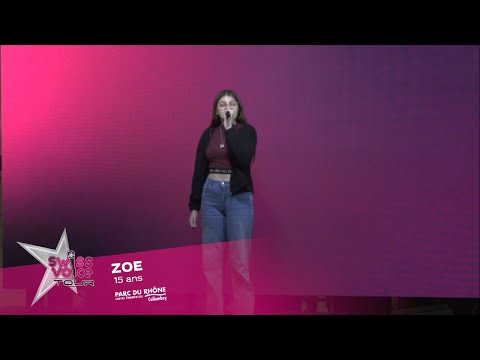 Zoe 15 ans - Swiss Voice Tour 2023, Parc du Rhône, Collombey