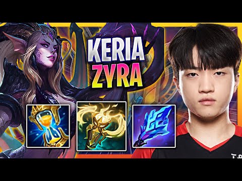 LEARN HOW TO PLAY ZYRA SUPPORT LIKE A PRO! | T1 Keria Plays Zyra Support vs Leona!  Season 2023