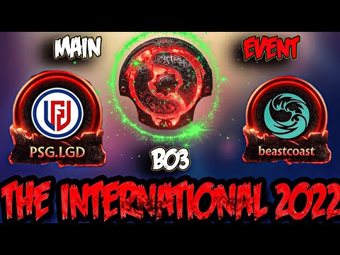 PSG LGD vs BeastCoast The International 2022 Lower Bracket Round 3 BO3 Highlights