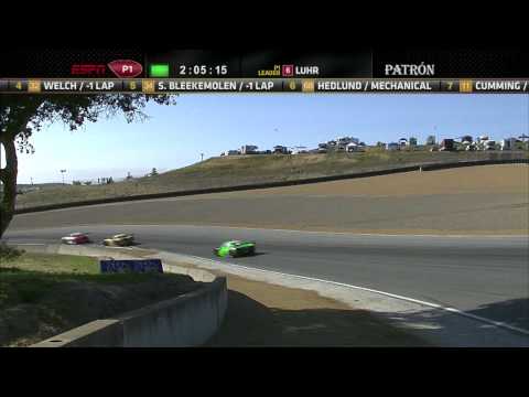 2012 Laguna Seca Race Broadcast [Part 2] - ALMS - Tequila Patron - ESPN - Racing - Sports Cars