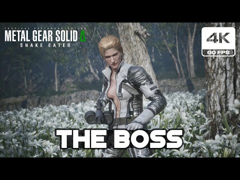 Metal Gear Solid Delta: Snake Eater - The Boss Final Boss Fight (PS5 Pro 4K 60FPS)