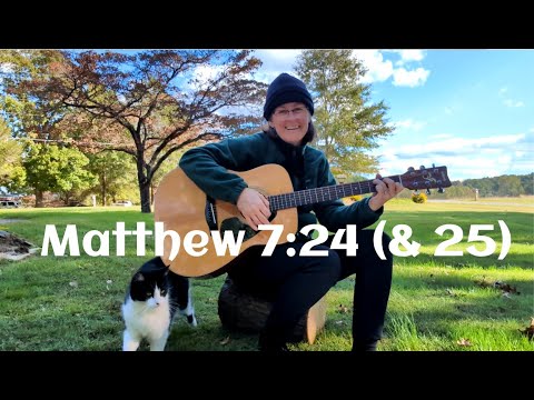 Matthew 7:24 (& 25) Scripture memory song @SpencerFamilyMusic