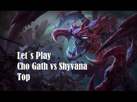 Let´s Play LoL Cho Gath vs Shyvana Top [German/Deutsch] #2