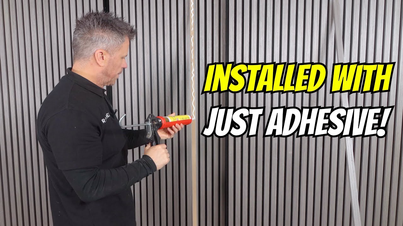 Installing Wall Panels with Just Adhesive! | Transformation! | 3C Multi-Use