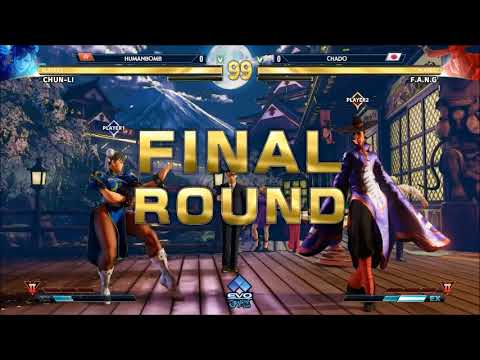 Evo Japan 2018 SFV AE - Humanbomb (Chun Li) vs Chado (F.A.N.G)