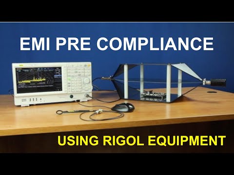 How to perform EMI Pre compliance measurement using Rigol test equipment