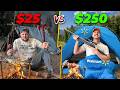 $25 vs $250 Walmart Budget Survival Challenge! DEFAULT Thumbnail