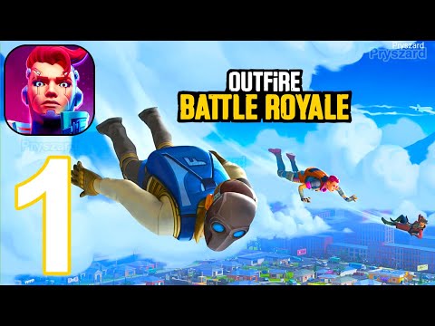 Outfire Battle Royale Shooter - Gameplay Part 1 Tutorial Solo Win (iOS, Android)