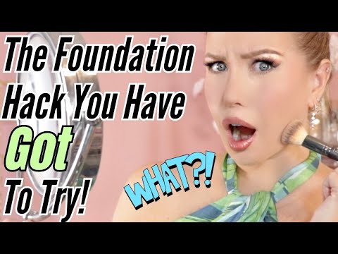 OVER 40?? This Foundation Hack Will CHANGE YOUR LIFE! 😲 Coverage Without The Cake!