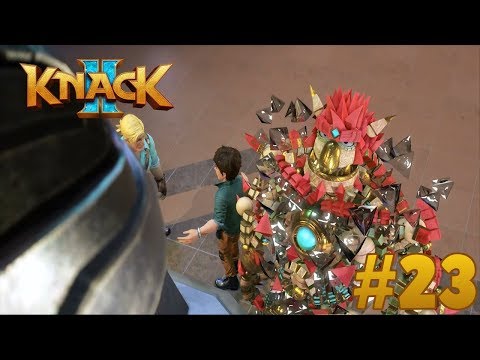 Knack 2 Gameplay Very Hard (PS4) Part 23 - Shockwave Power