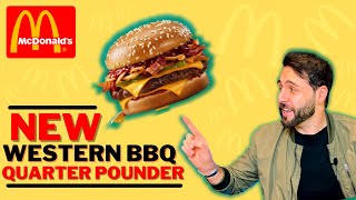 Review of the NEW Western BBQ Quarter Pounder at McDonalds