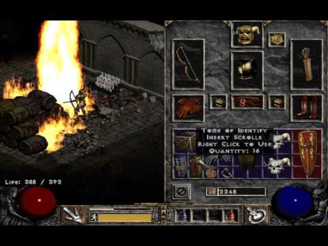 Diablo 2 Classic - Nightmare Andariel Run 1-100 (+0% MF)