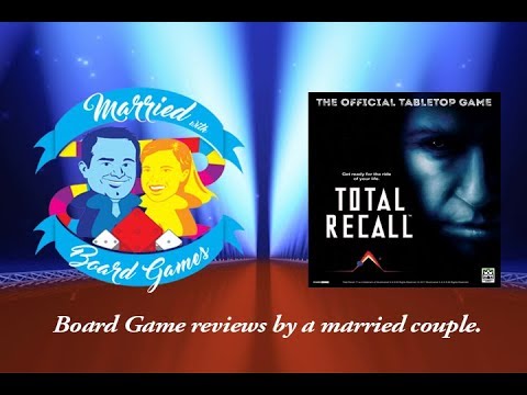 Married wit Board Games - Total Recall: The Official Tabletop Game - Kickstarter Preview 