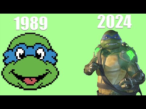 Evolution of TMNT In Games (1989-2024)