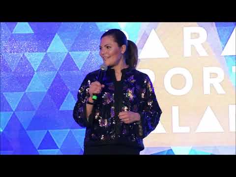 Crown Princess Victoria at Swedish Parasport Gala