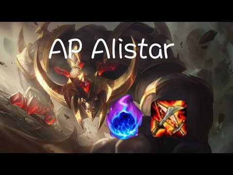 *AP Alistar* tanky and high damage at the same time!