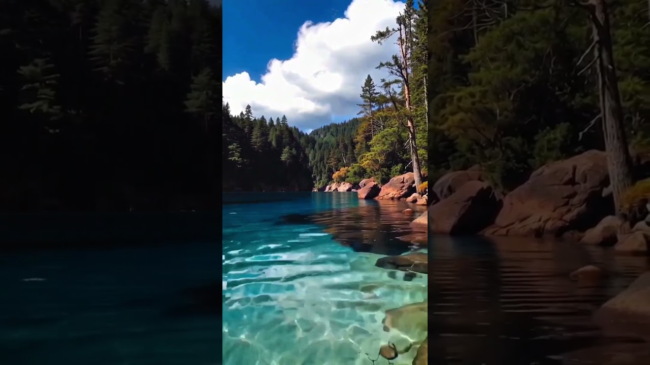 Relaxing Water Sound 💧 | Instant Calm & Stress Relie #nature #peace #meditation