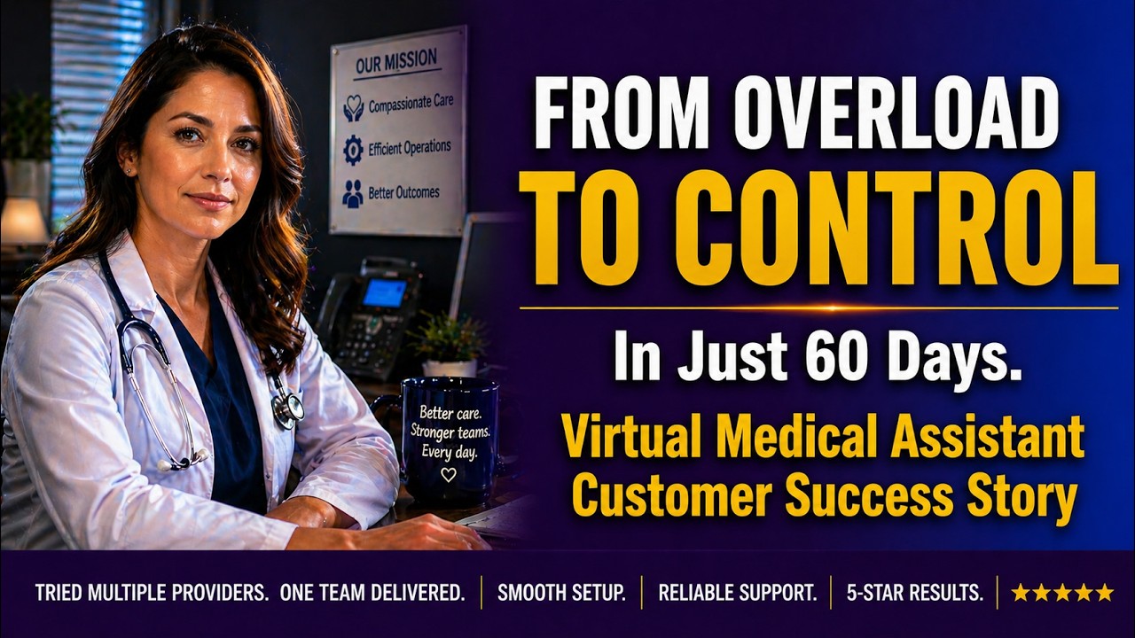 Staffingly virtual medical assistant success story video