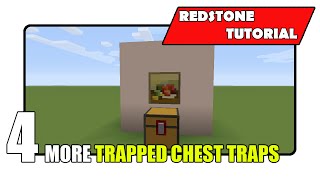 4 More Trapped Chest Traps (Minecraft Xbox TU22/PlayStation CU8)