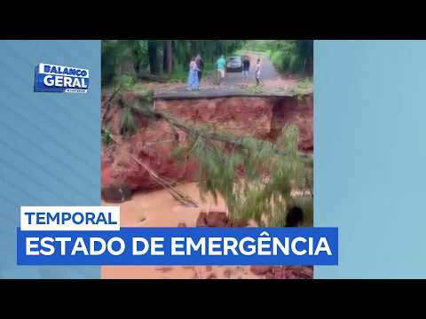 São Sebastião do Alto (RJ) decreta emergência devido à destruição causada por temporal