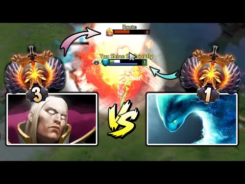 SEA Server TOP MMR Battle - RANK 3 INVOKER vs RANK 1 MORPHLING - 23SAVAGE vs TNC.ARMEL DOTA 2