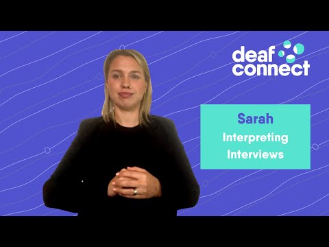 How to Sign Auslan Interpreter Seek in Auslan
