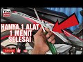 Cara Mudah Ganti Lampu Sein Motor Supra X 125 FI