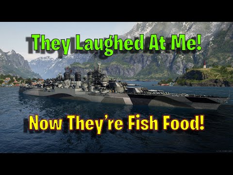 Never Disrespect Vermont in World of Warships Legends!