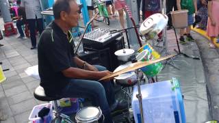 Smoke On The Water - Street Drummer from Armenian Street Penang