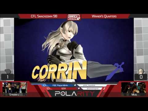 CFL Smackdown 98 WiiU - Mugi (Corrin) vs Strobics (GnW) - Winners Quarters