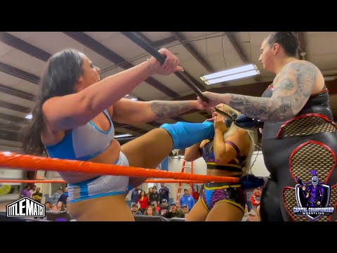 Ultra Violette & Nikii Duke vs Kaitlyn Marie & Sammi Chaos - CCW Women's Wrestling