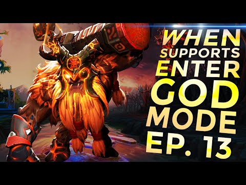 Dota 2 - When SUPPORTS Enter GOD Mode - Ep. 13
