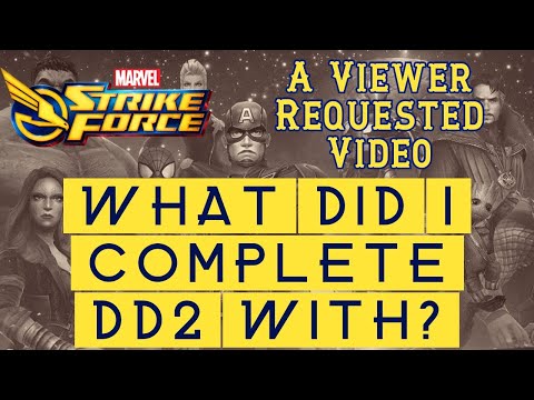 Marvel Strike Force: A Viewer Requested Video #2 - What did I complete DD2 with?