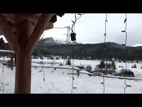 Cabana Bolboci Bucegi in iarna Centenar 2018