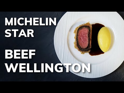 Fine dining BEEF WELLINGTON recipe | Michelin star POMME PURÉE