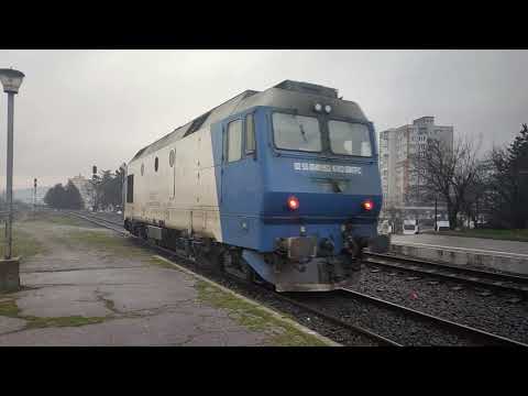 Trenuri si activitate feroviara in gara Baia Mare