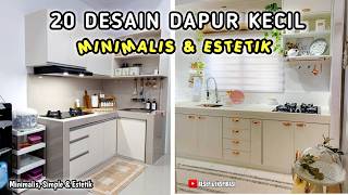 Download lagu 20 Minimalist and Aesthetic Small Kitchen Designs mp3