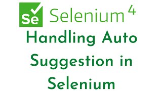 How To Handle Auto Suggestion In Selenium WebDriver Using Java |Handling Auto Suggestion in Selenium