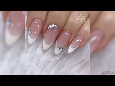 DISEÑOS DE UÑAS ALMENDRA 2024 #moda #diseñosdeuñas #desingnails #uñasprincipiantes #uñasdecoradas