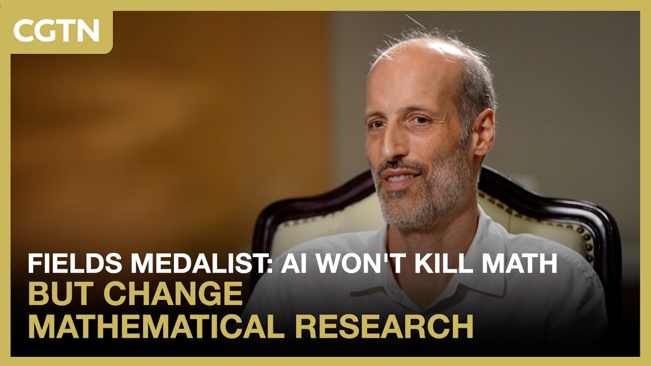 Fields Medalist: AI won't kill math but change mathematical research