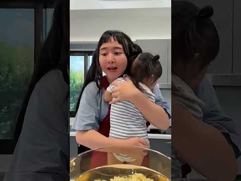 Pierwszy Makaron Dziewczynki Wzruszył Wszystkich! ❤️🍝#Miłość #Rodzina #Wzruszające #Viral #Shorts