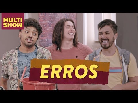 ERROS DE GRAVAÇÃO e cenas que NÃO FORAM ao ar! 😂 | Os Roni | Humor Multishow
