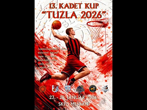 13. Kadet kup "Tuzla 2026": OKK Sloboda, Tuzla vs HKK Široki, Široki Brijeg