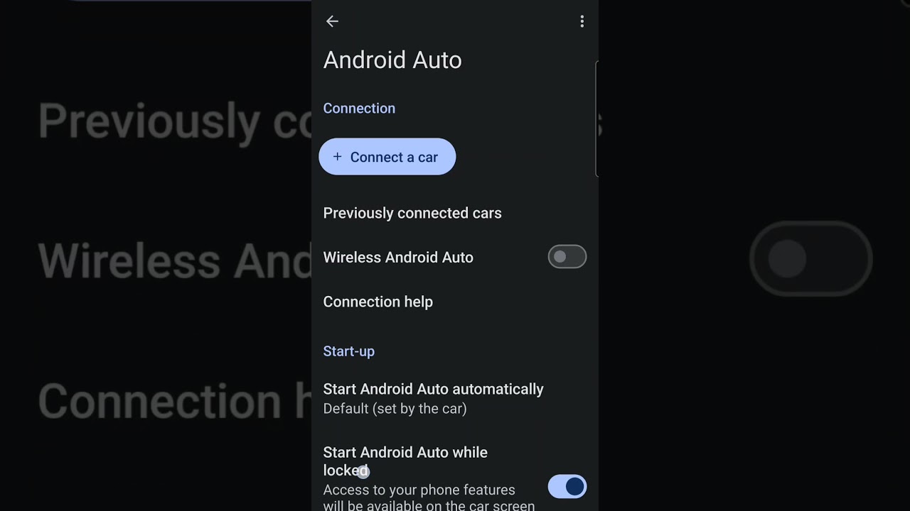 STOP ANDROID AUTO CONNECTING AUTOMATICALLY ANY CAR